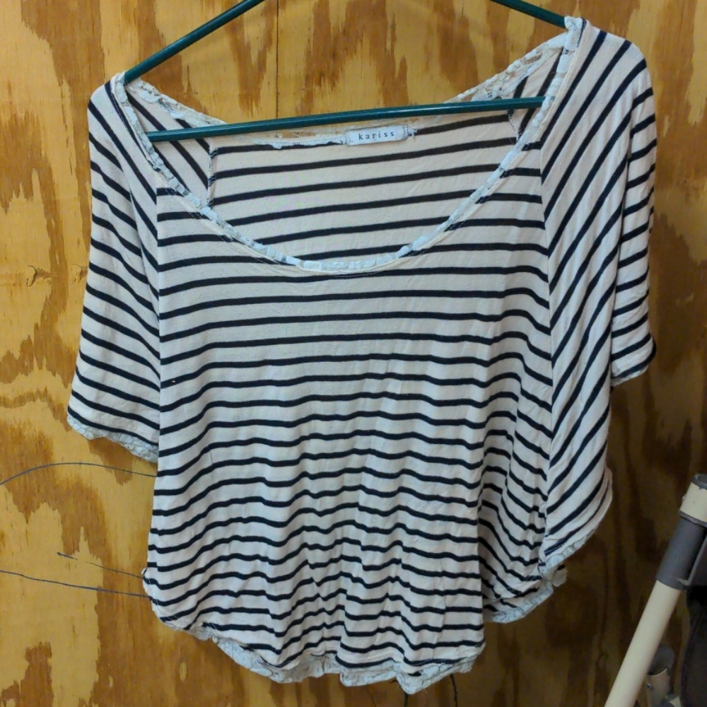 Kariss Striped Shirt